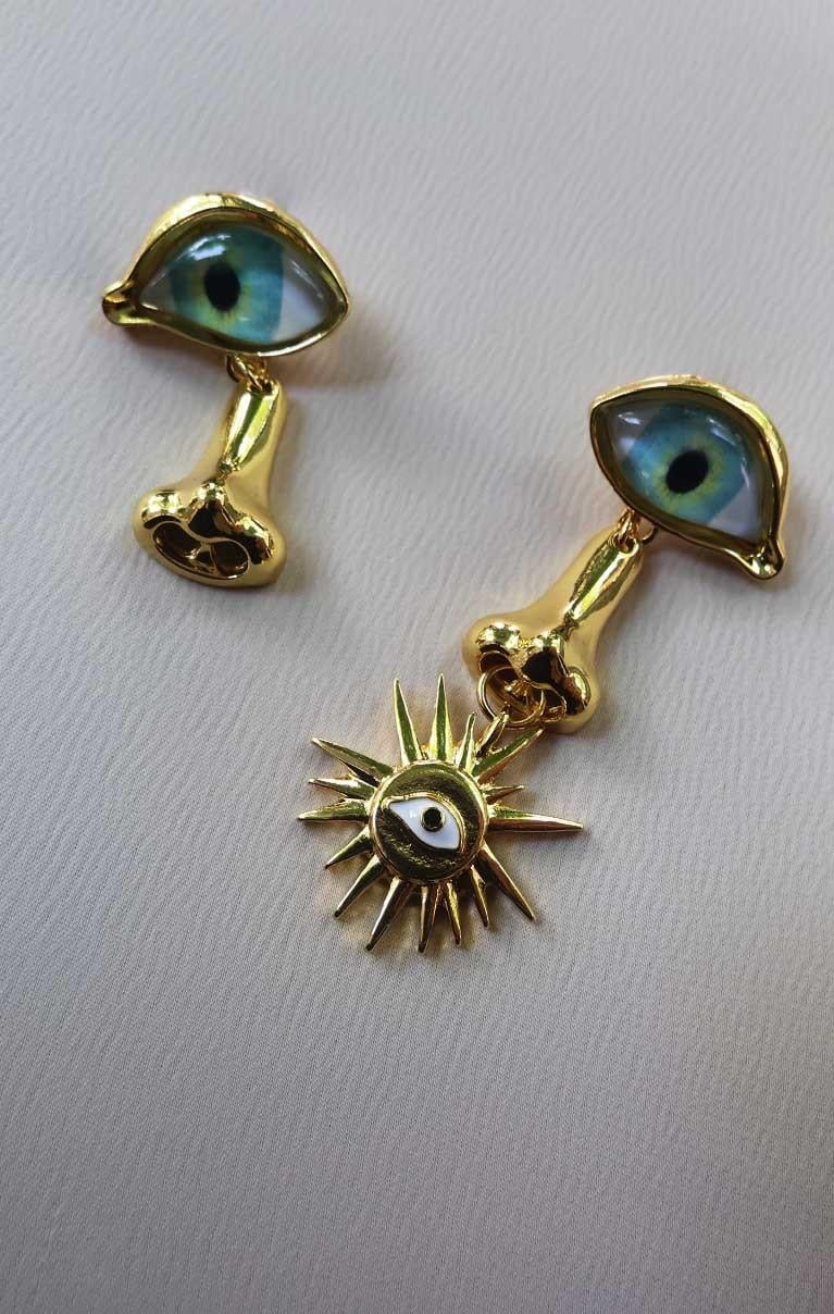 RA'nın Gözü Küpe Gold