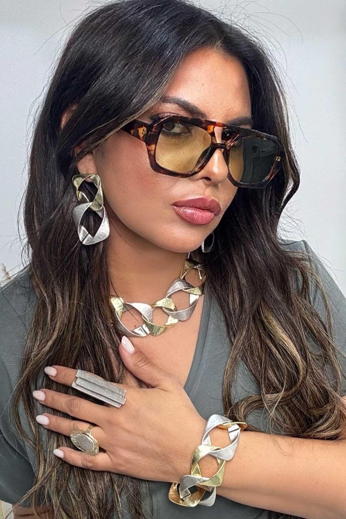 Sarmal Bileklik Silver-Gold
