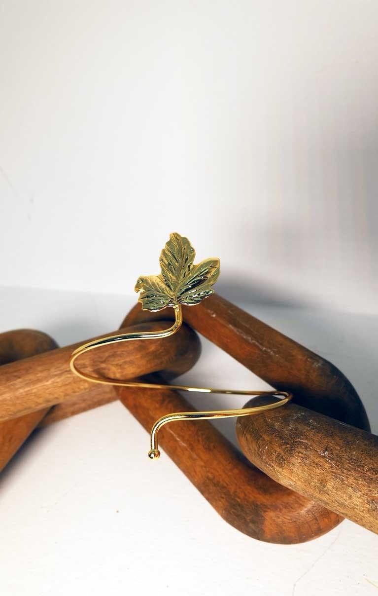 Zeytin Dalı Bileklik Gold