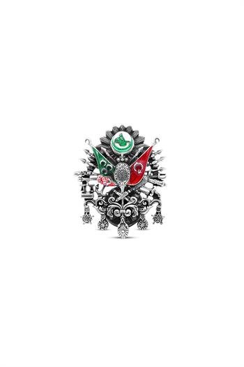 Mineli Osmanlı Devlet Armalı RozetMineli Osmanlı Devlet Armalı Rozet | Hepsi ve daha fazla özgün tasarım için | kargumus.com