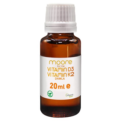 Moore Vitamin D3 & K2 Vitamin Vegan
