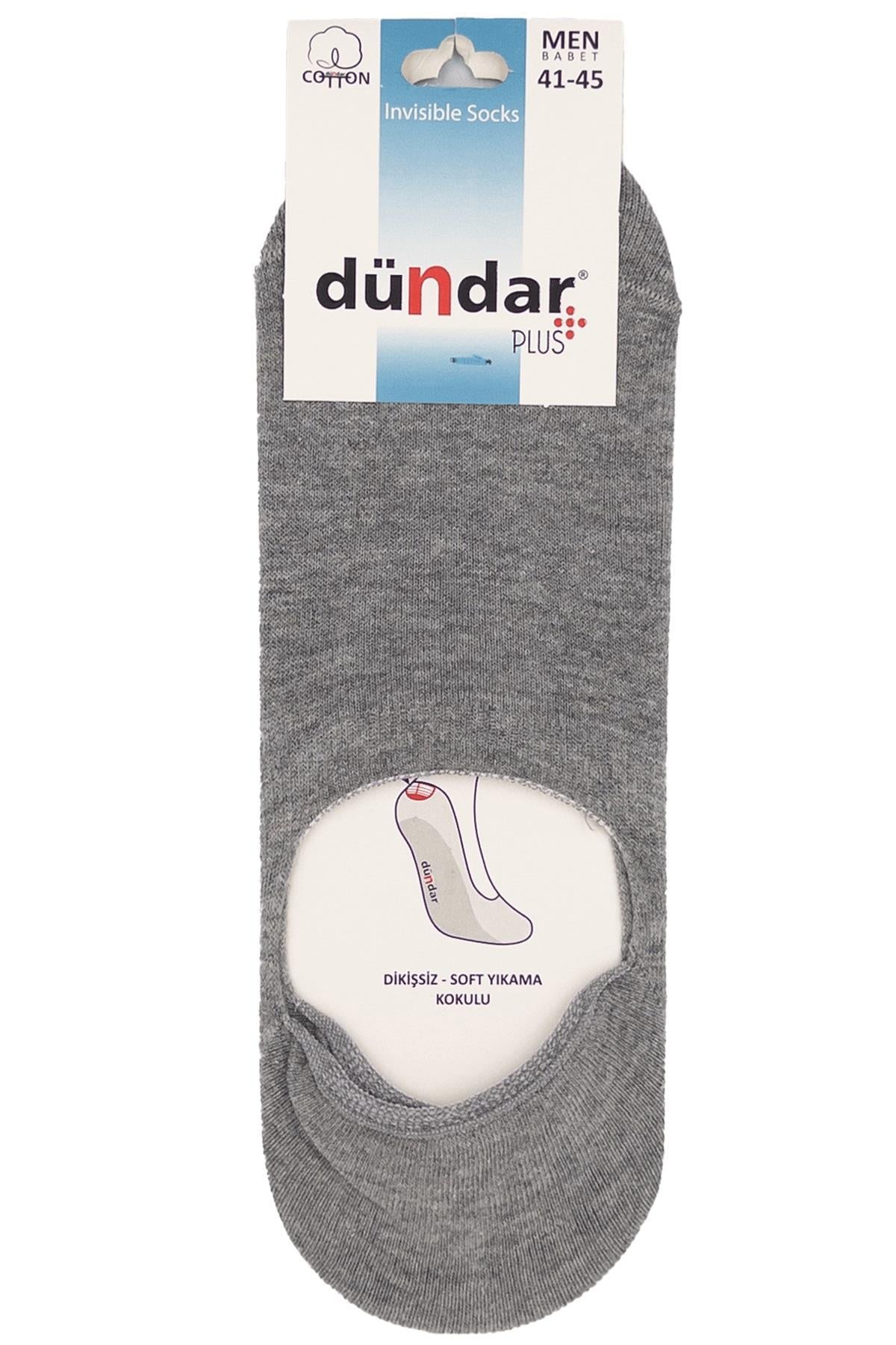 PLUS ERKEK İNCE BABET DİKİŞSİZ GRİ 6LI 8207