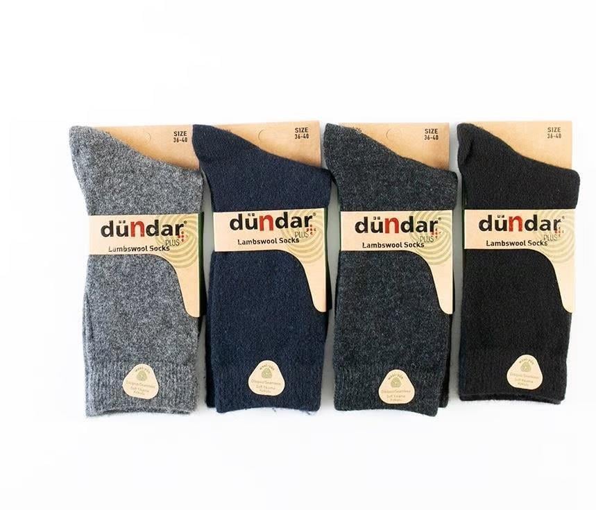 PLUS KADIN LAMBSWOOL (YÜN) ASORTİ 6LI 5916