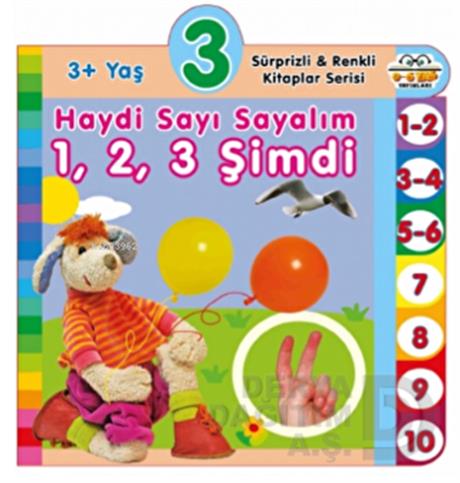 06 YAŞ YAYINLARI / HAYDİ SAYI SAYALIM 1.2.3 - 3+ YAŞ