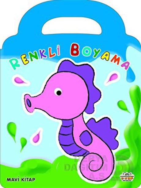 06 YAŞ YAYINLARI / RENKLİ BOYAMA - MAVİ KİTAP
