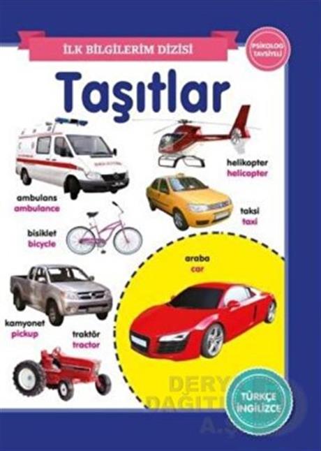 06 YAŞ YAYINLARI / TAŞITLAR - İLK BİLGİLERİM DİZİSİ