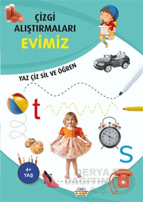 06 YAŞ YAYINLARI / YAZ ÇİZ SİL - EVİMİZ