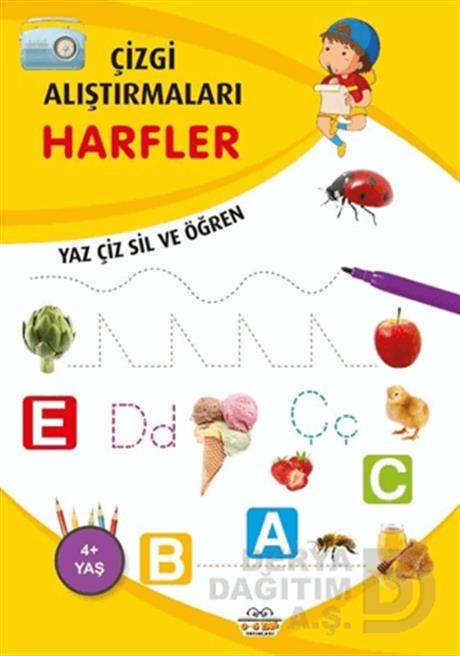 06 YAŞ YAYINLARI / YAZ ÇİZ SİL - HARFLER