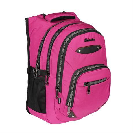 5 Bölmeli Suya Dayanıklı Ergonomik Okul Sırt Çantası 2225-Pembe