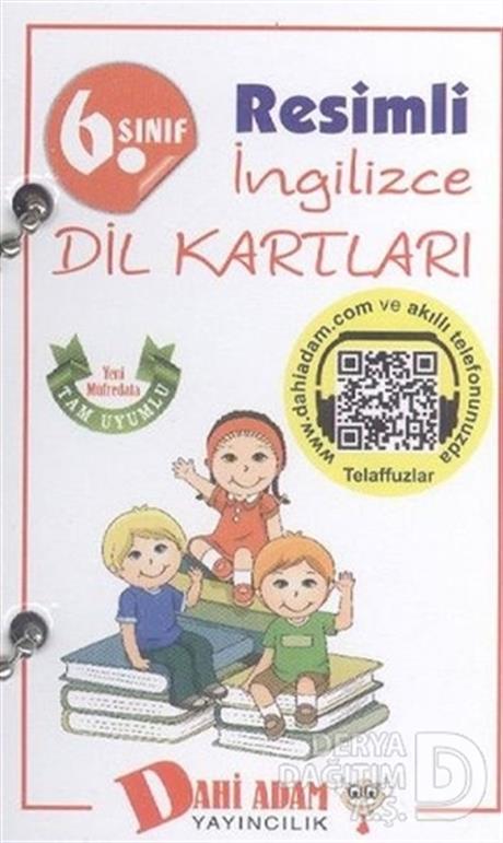DAHİ ADAM / 6.SINIF RESİMLİ İNGİLİZCE DİL KARTLARI