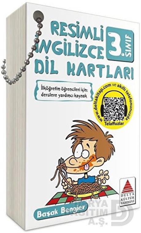 DELTA / 3.SINIF RESİMLİ İNGİLİZCE DİL KARTLARI