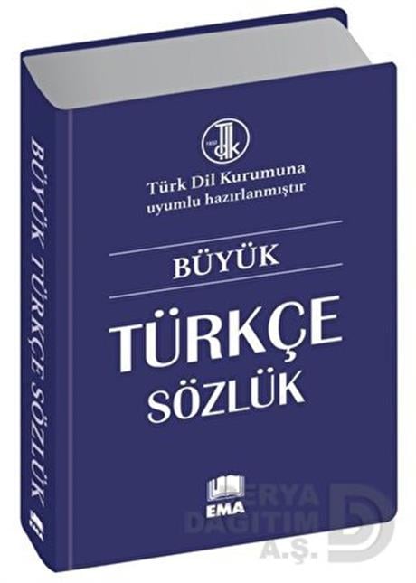 EMA KİTAP /  BÜYÜK TÜRKÇE SÖZLÜK (BİALA KAPAK)
