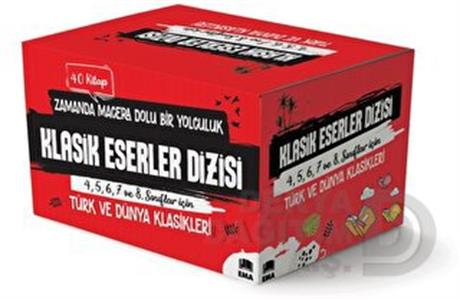 EMA KİTAP / İLKÖĞRETİM 100 TEMEL ESER 40 KİTAP