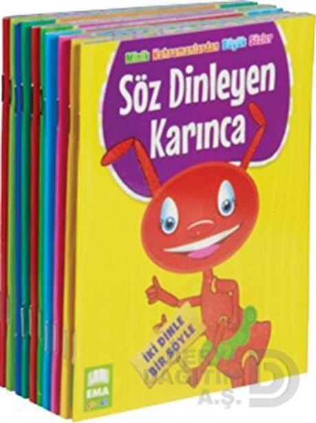 EMA KİTAP / MİNİK KAHRAMANLARDAN BÜYÜK SÖZLER 1-10 (10 KİTAP TAKIM)