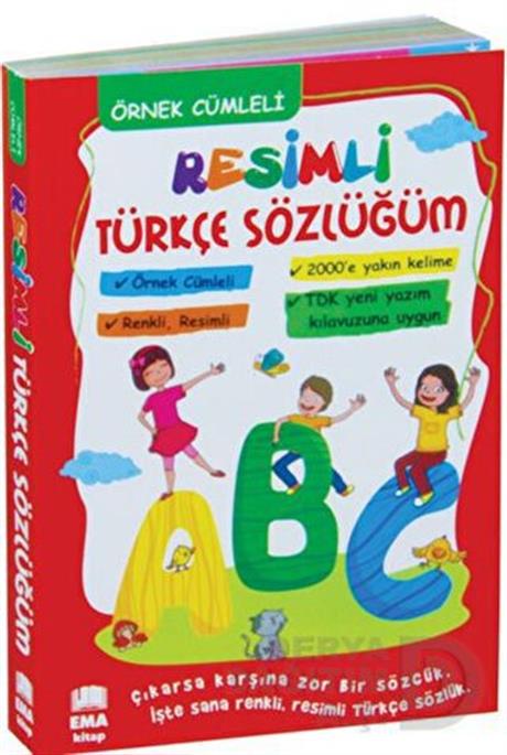 EMA KİTAP / RESİMLİ TÜRKÇE SÖZLÜĞÜM (ÖRNEK CÜMLELİ)