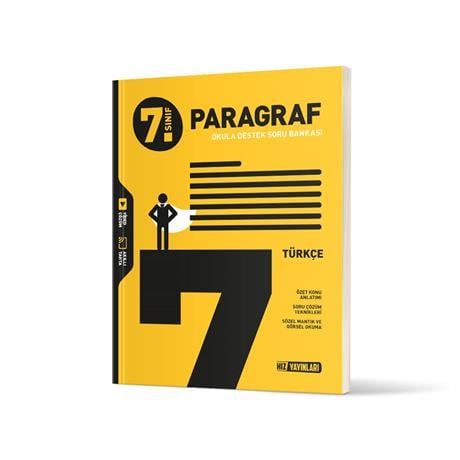 Hız Yayınları - 7.Sınıf Türkçe Paragraf Soru Bankası