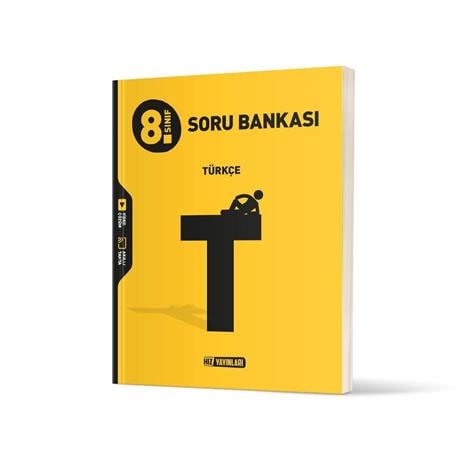 Hız Yayınları - 8. Sınıf Yeni Nesil Türkçe Soru Bankası