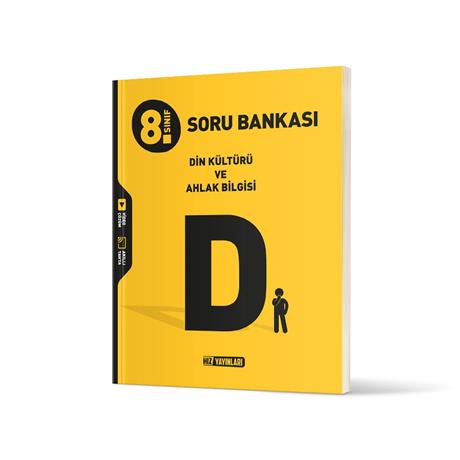 Hız Yayınları - 8. Sınıf Din Kültürü ve Ahlak Bilgisi Soru Bankası