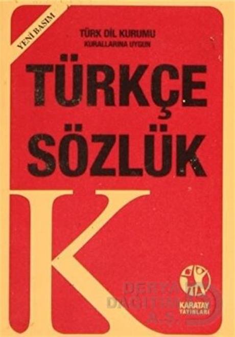 KARATAY / TÜRKÇE SÖZLÜK PLASTİK KAPAK
