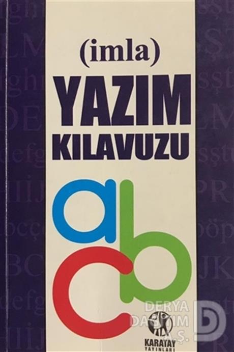 KARATAY / YAZIM KILAVUZU (İMLA) KÜÇÜK KARTON KAPAK 2.HAMUR