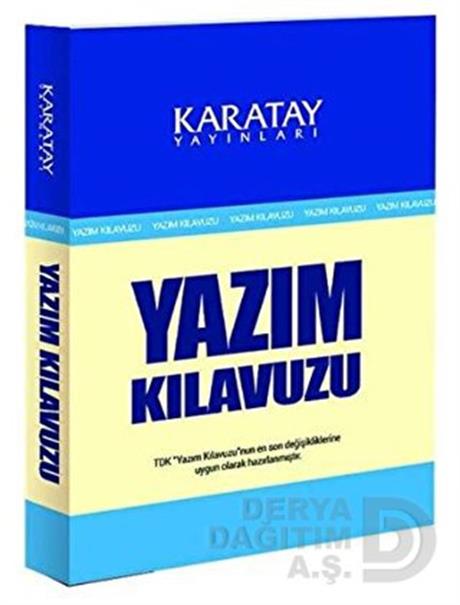 KARATAY / YAZIM KLAVUZU KARTON KAPAP 1.HM