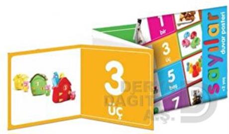 MK / SAYILAR DUVAR POSTERİ +2 TÜRKÇE