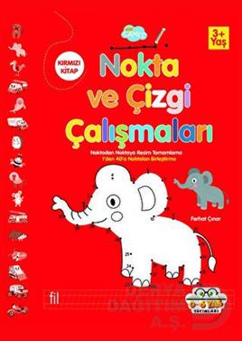06 YAŞ YAYINLARI / NOKTA VE ÇİZGİ ÇALIŞMALARI - KIRMIZI KİTAP