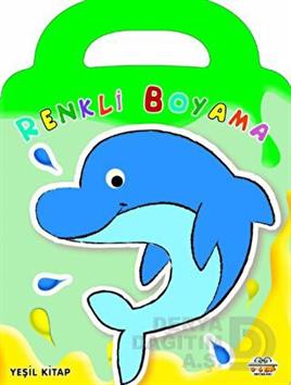 06 YAŞ YAYINLARI / RENKLİ BOYAMA - YEŞİL KİTAP