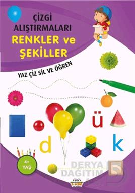 06 YAŞ YAYINLARI / YAZ ÇİZ SİL - RENKLER VE ŞEKİLLER