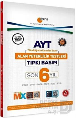 A YAY /  AYT TIPKI BASIM SON 6 YIL