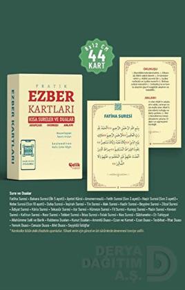 ÇELİK / EZBER KARTLARI (PRATİK EZBER KARTLARI) KISA SÜREL...VE