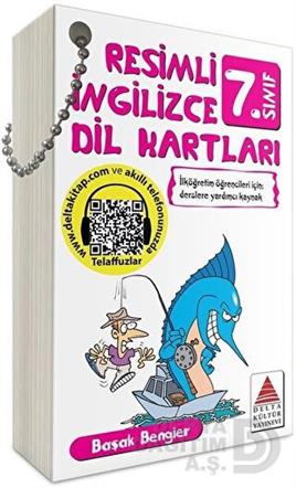 DELTA / 7.SINIF RESİMLİ İNGİLİZCE DİL KARTLARI