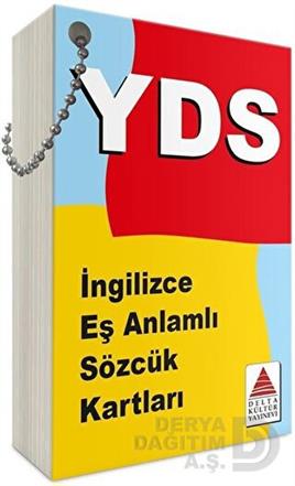 DELTA / İNGİLİZCE EŞANLAMLI SÖZCÜK KARTLARI
