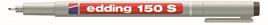 EDDİNG ASETAT KALEMİ 150-01 S SİYAH