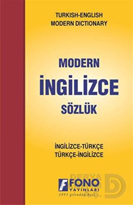 FONO / İNGİLİZCE MODERN SÖZLÜK