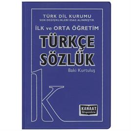 KANAAT /  TÜRKÇE SÖZLÜK - (BİYALA KAPAK) İLK VE ORTA ÖĞRETİM