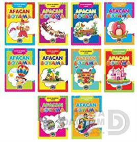 KARATAY / AFACAN BOYAMA - FALİYET KİTABI ( 40 KİTAP TAKIM 16 SAYFA)