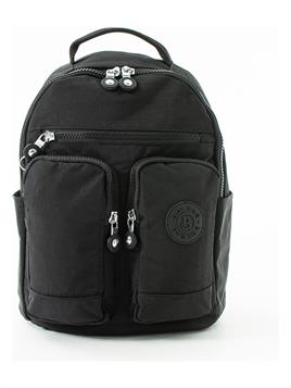 Water Proof Çok Bölmeli Mini Sırt Çantası Siyah-1009