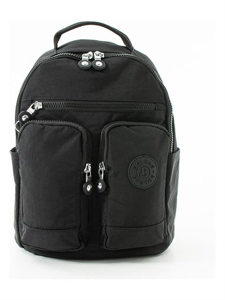 Water Proof Çok Bölmeli Mini Sırt Çantası Siyah-1009