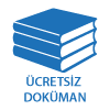 Ücretsiz Doküman