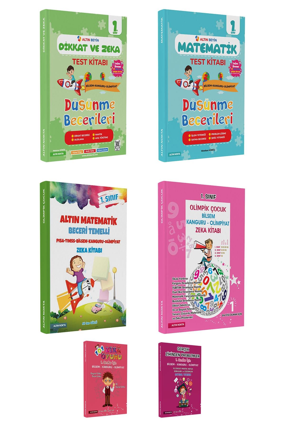 1. Sınıf Kanguru Matematik Kitap Seti | Bilsem Kanguru Matematik Hazırlık