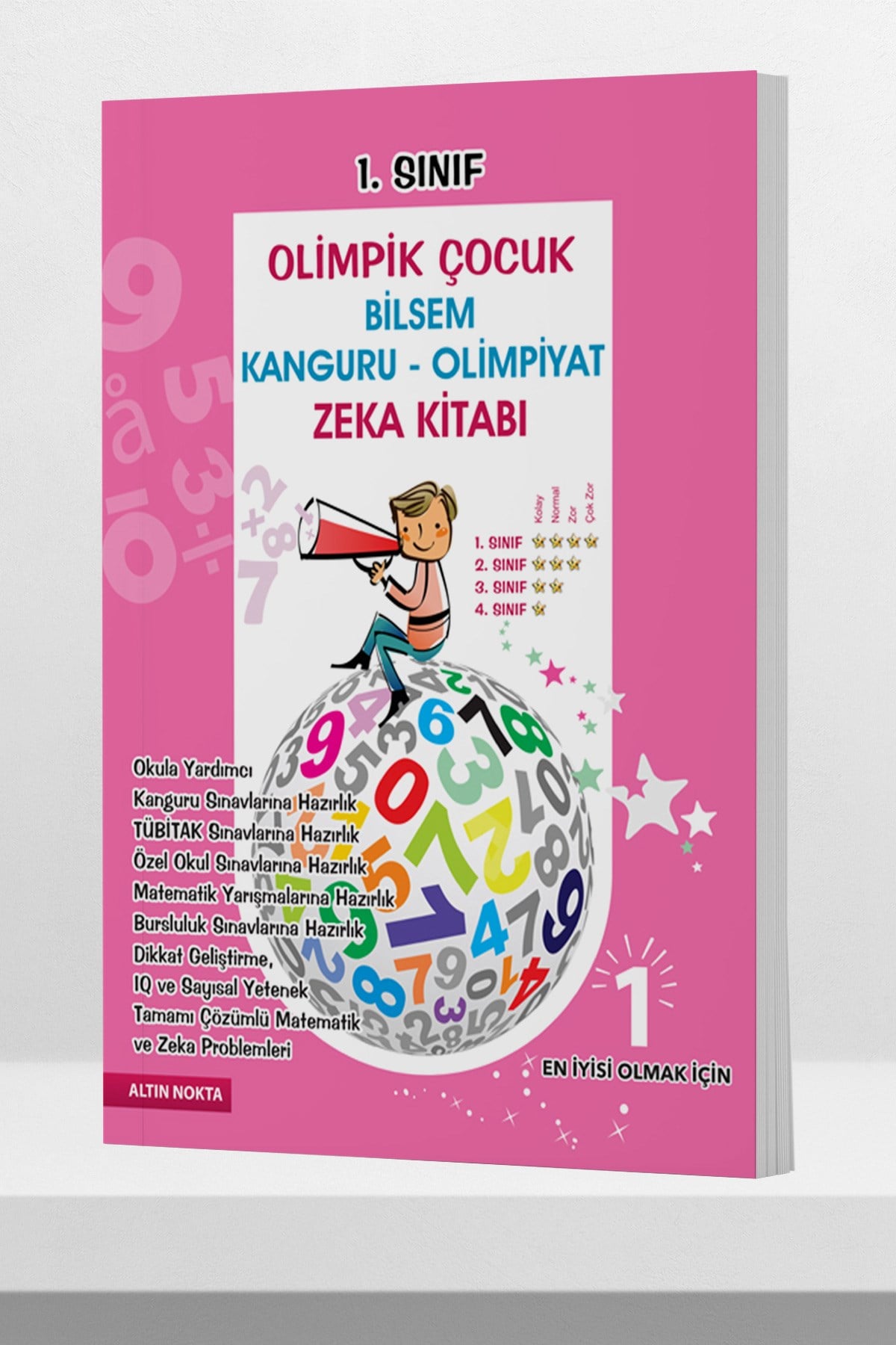 1. Sınıf Olimpik Çocuk Bilsem Kanguru Olimpiyat Zeka Kitabı