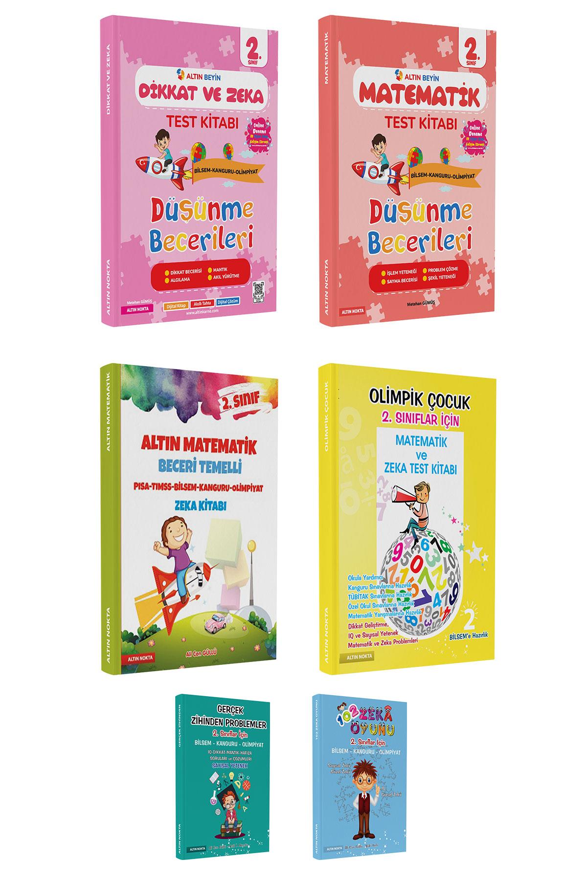 2. Sınıf Bilsem Kanguru Zeka 10'lu Set | Bilsem Kanguru Matematik Hazırlık