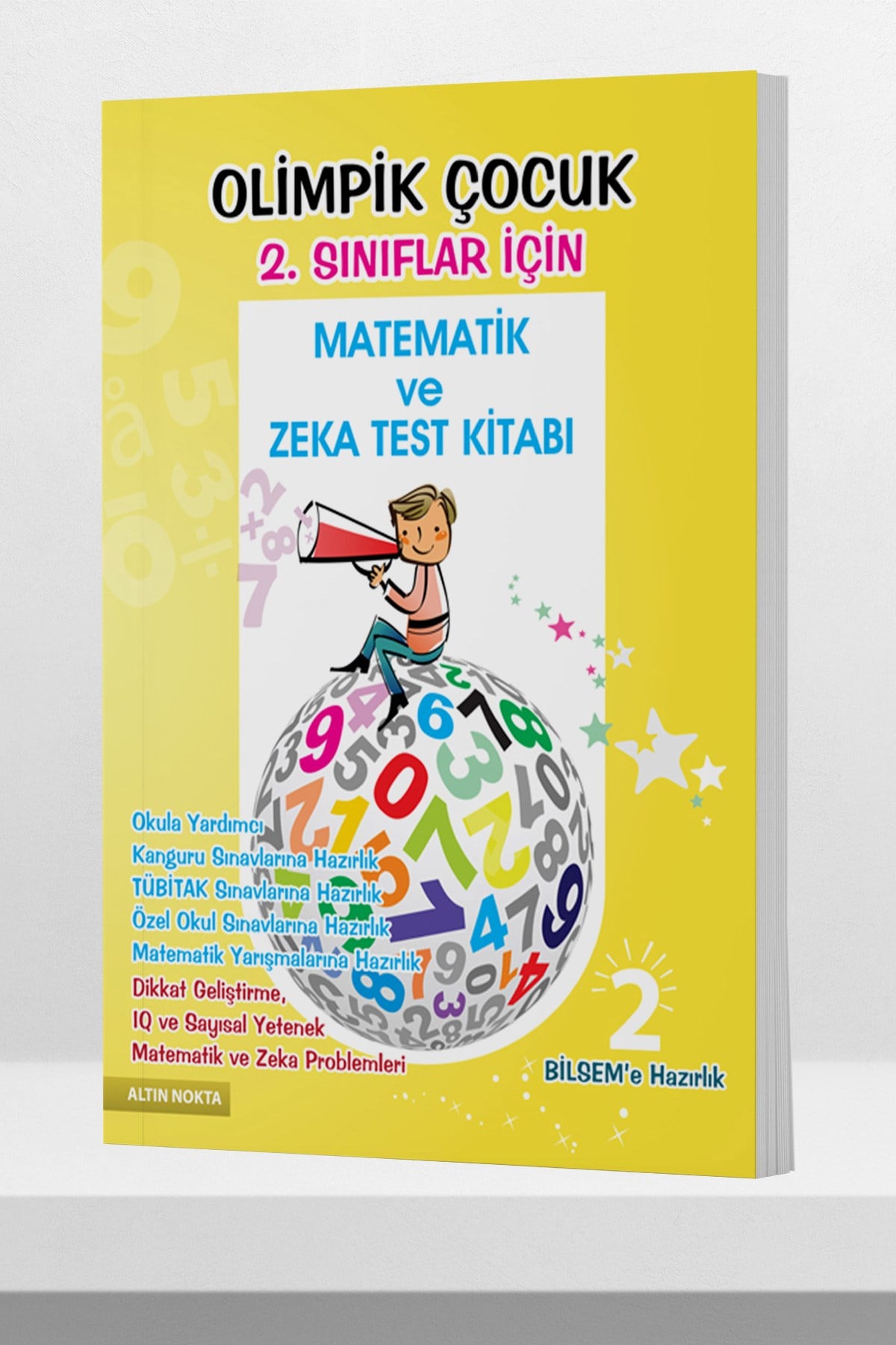 2. Sınıf Olimpik Çocuk Bilsem Kanguru Olimpiyat Zeka Kitabı