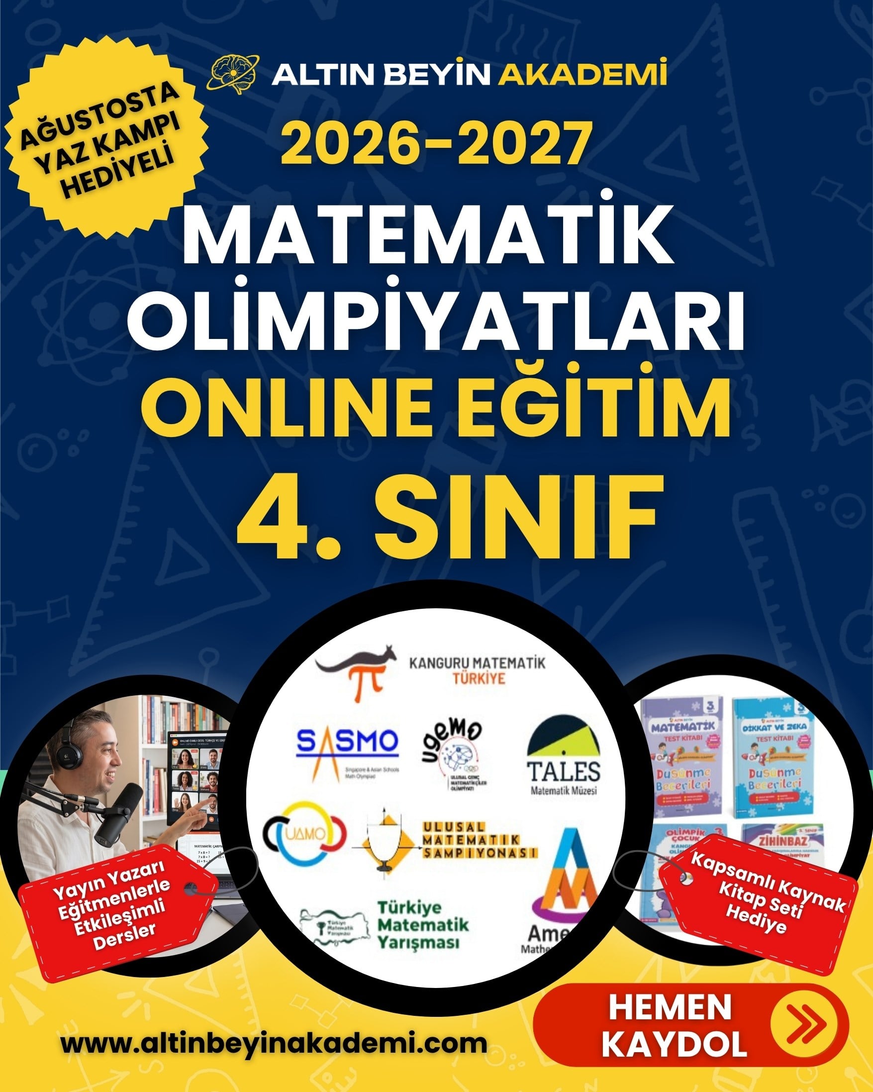 2026-2027 4. Sınıf Matematik Olimpiyatları Hazırlık Paketi