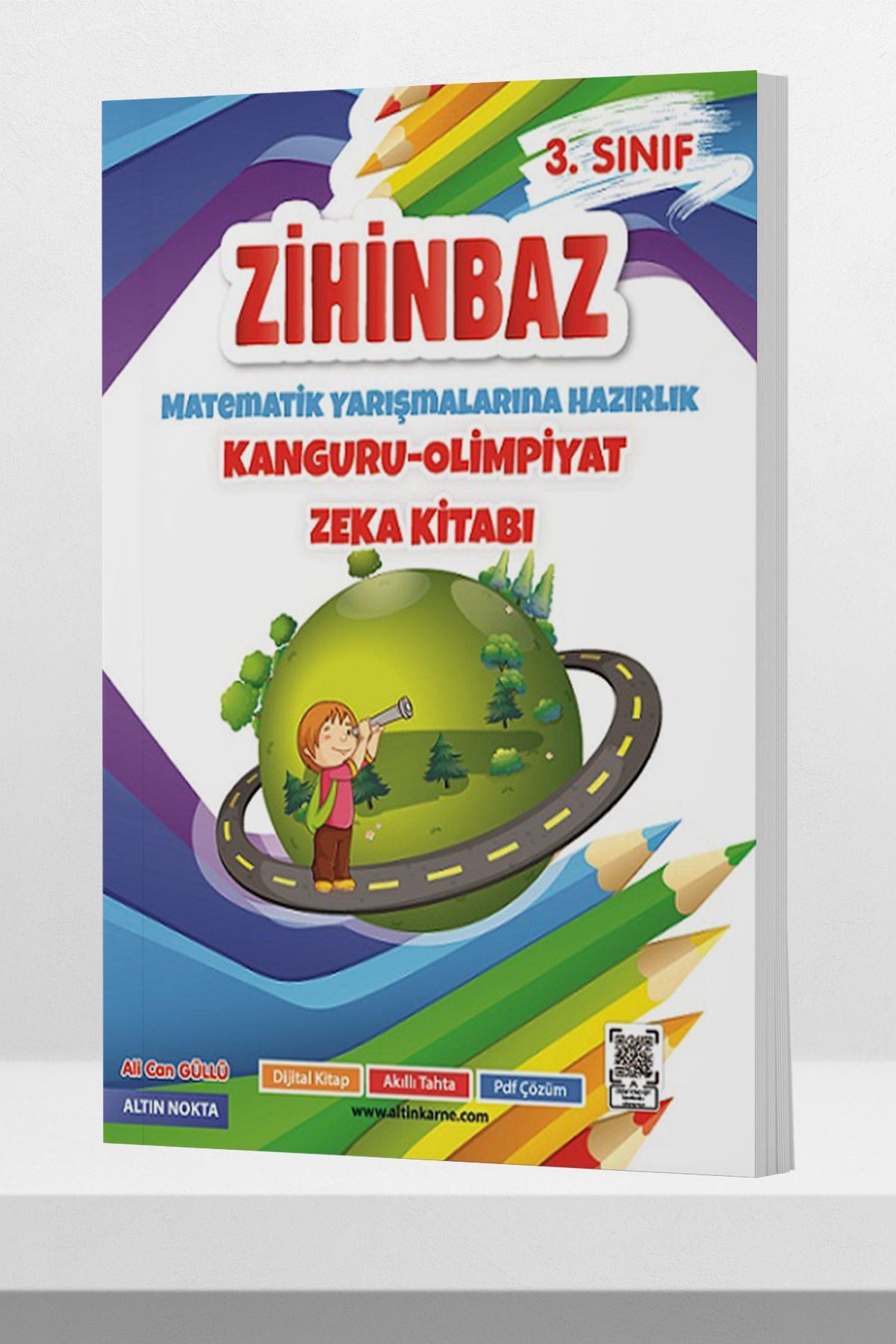 3. Sınıf Zihinbaz Matematik Yarışmalarına Hazırlık Kanguru - Olimpiyat Zeka Kitabı Altın Beyin'de