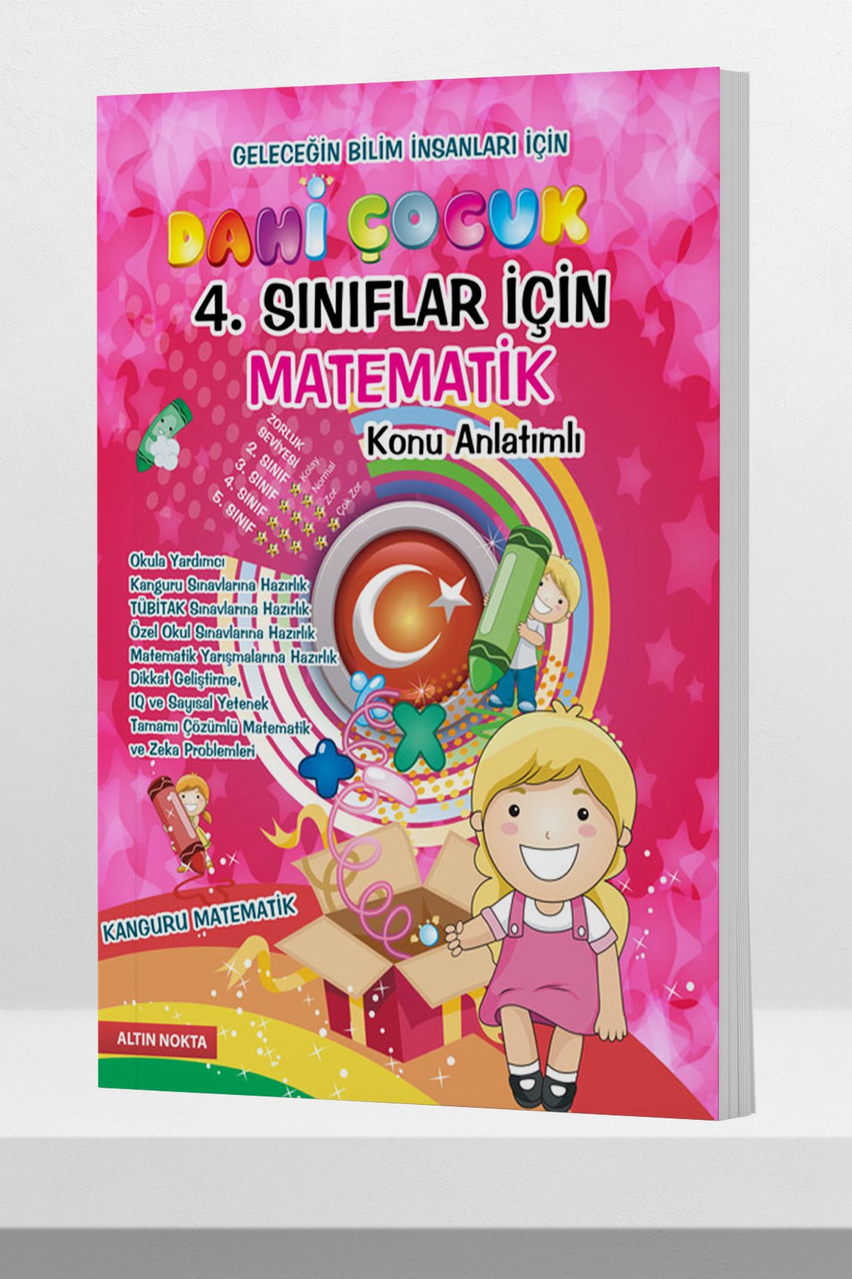 4. Sınıf Dahi Çocuk Konu Anlatımlı Bilsem Kitabı