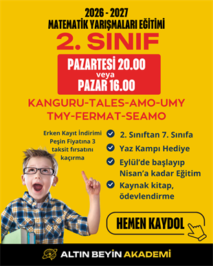 2026-2027 2. Sınıf Matematik Yarışmaları Erken Kayıt Paketi (Kitap Seti) | Bilsem Kanguru Matematik Hazırlık