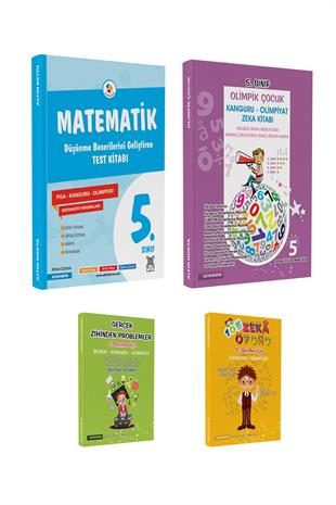5. Sınıf Kanguru Matematik Yarışmalarına Hazırlık Seti | Bilsem Kanguru Matematik Hazırlık