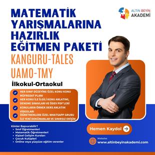 Kanguru Matematik Eğitmen Paketi | Bilsem Kanguru Matematik Hazırlık